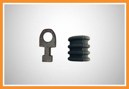 Baioneta e cone para porta de aço